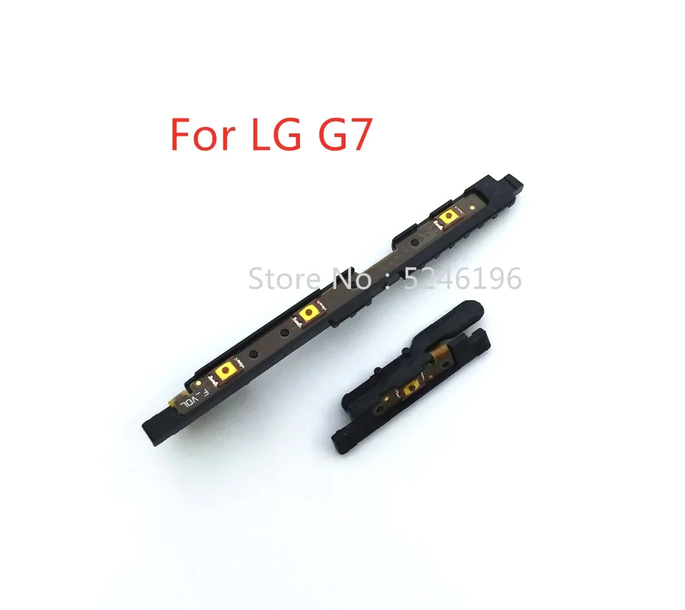 1pcs Power On / Off Key Mute Volume Button Ribbon Flex Cable For LG G7 G710 G710N Replace Part