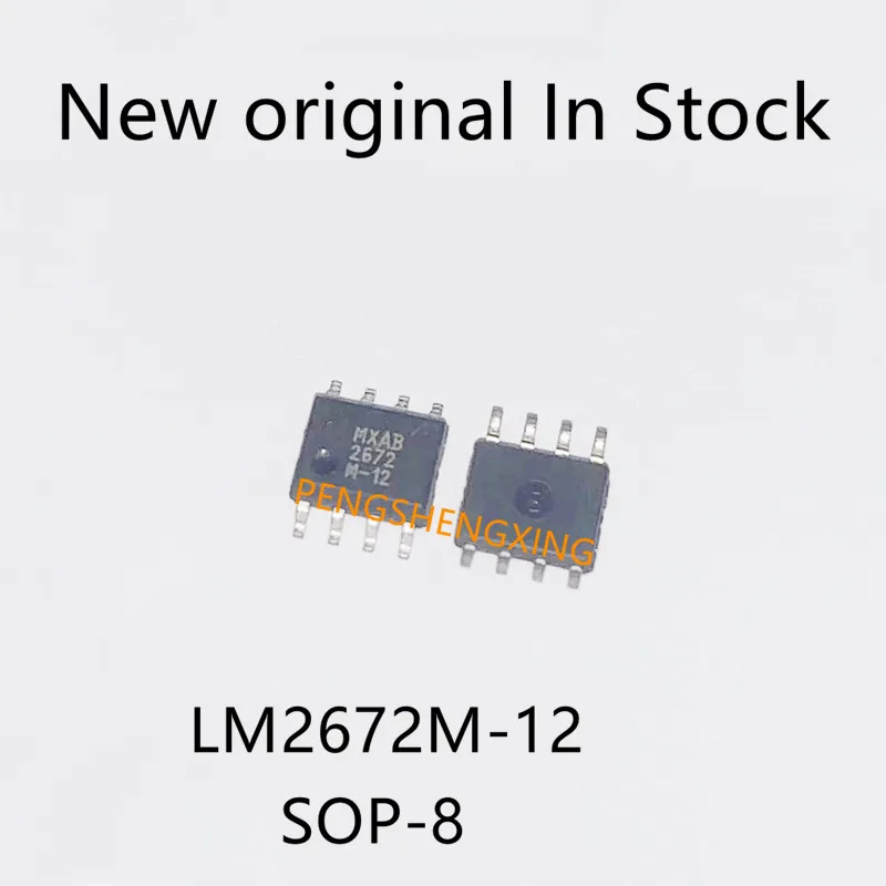 10PCS/LOT    LM2672M-12 LM2672MX-12 2672M-12  SOP-8 12V  New original spot hot sale