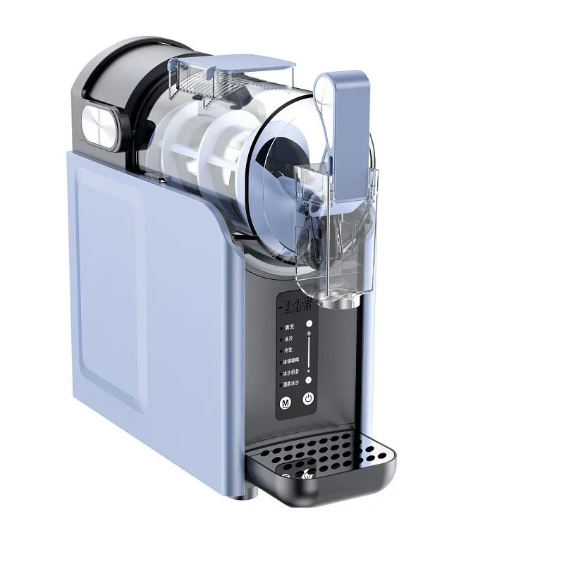 Snow Melting Machine Household Cold Drink Ice Cream Machine Multi-Functional Self-Cleaning Ice Sand Slush Machine