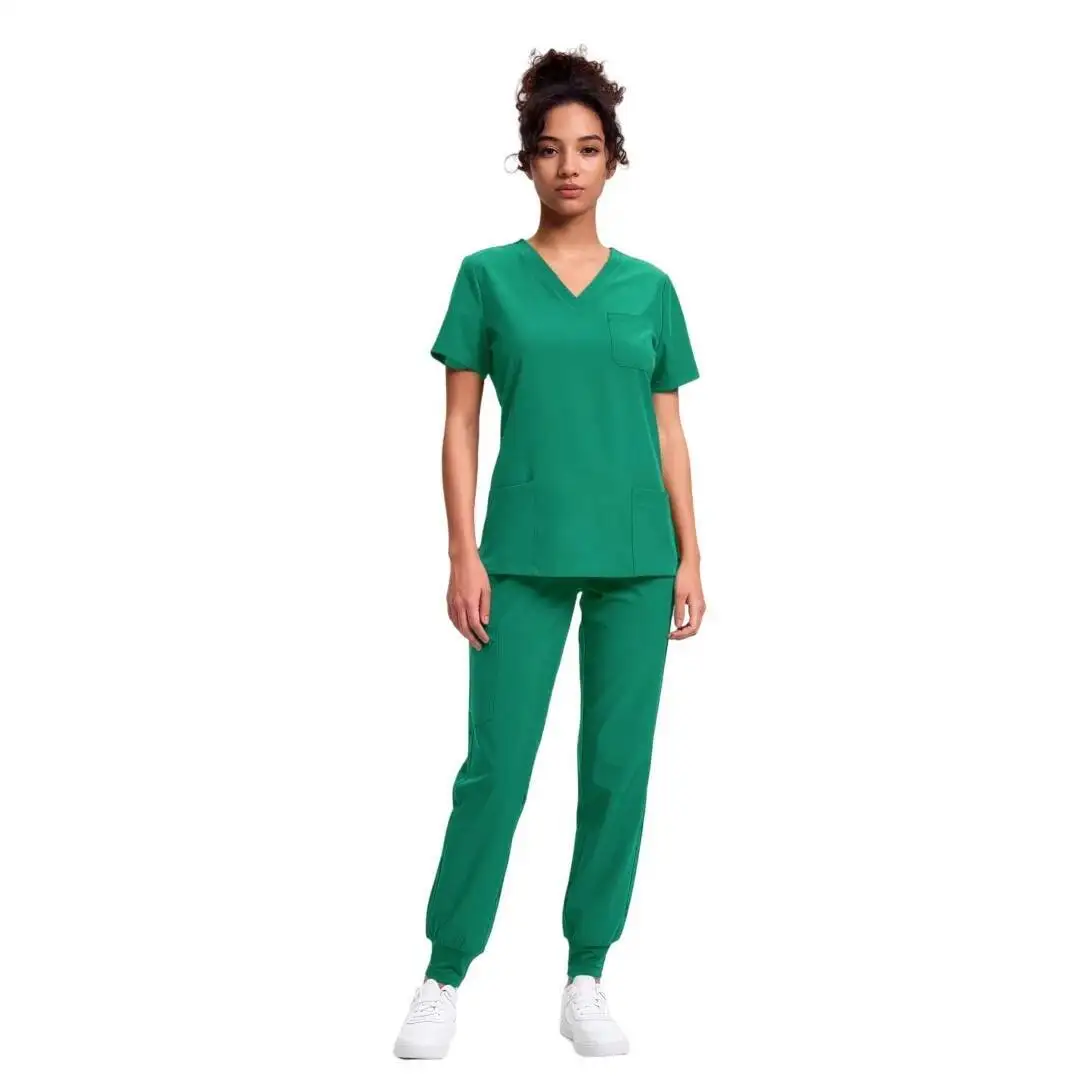 Scrubs Women Beauty SPA Pet Clinic Store Veterinary Dentistry Work Clothes Set High-Quality Medical Nurse Uniform Unisex