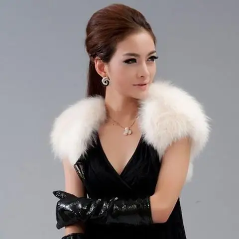 

Short Fur Vest Women's Marriage Style Fashionable Quilted Trimmed Design Ladies' Shortie Vest Warm And Stylish