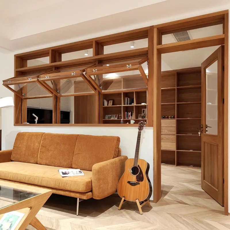 Alucasa إطار من الألومنيوم بتصميم زجاجي، باب ونافذة عمودية قابلة للطي، نافذة قابلة للطي للمحلات التجارية #5