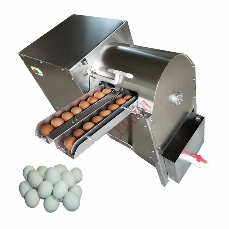 4000pcs/H Egg Washer Machine For Sale/Double Row Duck Egg Washing Machine/Goose Egg Cleaning Machine