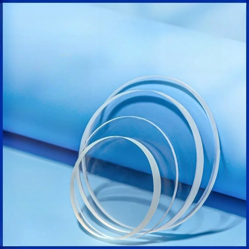 Ultra-thin High-transparency Quartz Glass Discs Diameter 3–18mm High-temperature Resistant Optical Lenses Observation Windows
