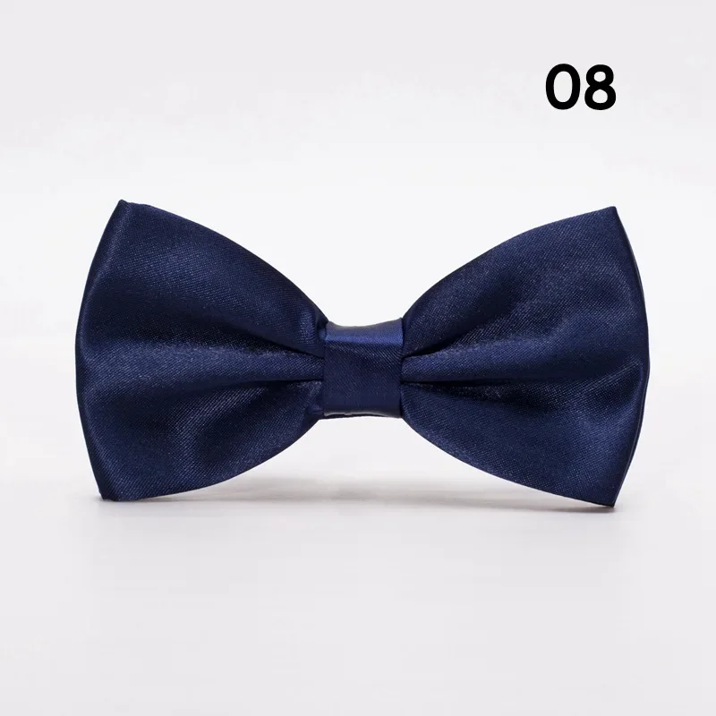 Bow tie men's adult business marriage pure color butyl plain bow  bow tie