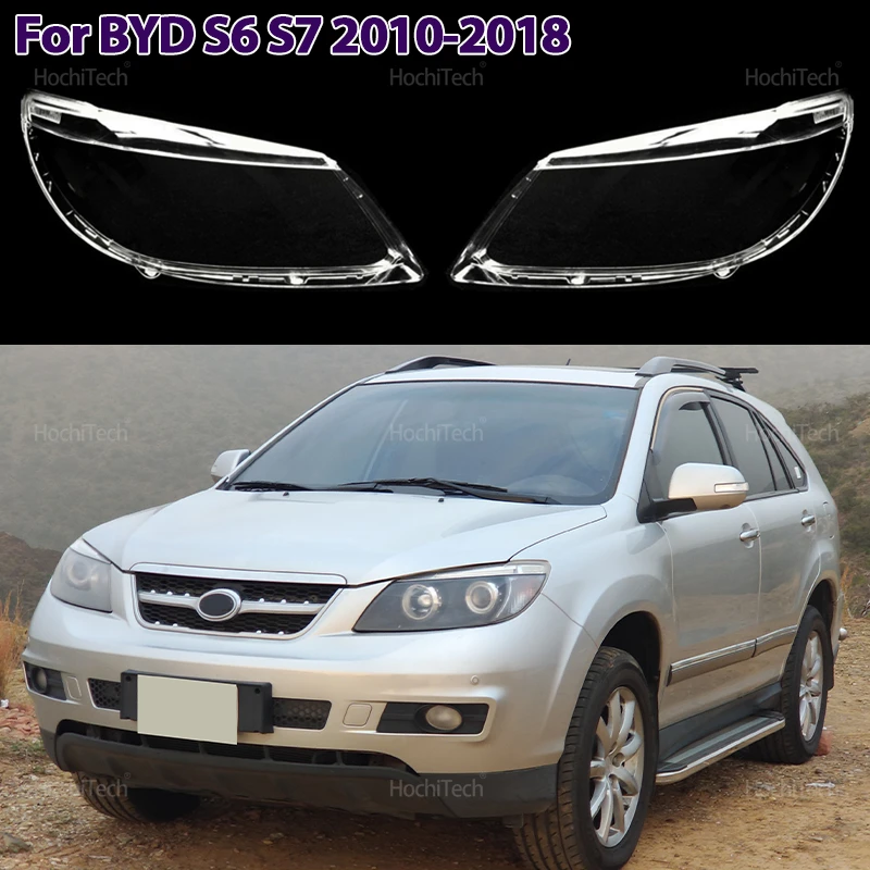 

Auto Accessory Replace Transparent PC Lights Shell Headlight Lens Cover for BYD S6 S7 2010-2018 2011 2012 2013 2014 2015 2016