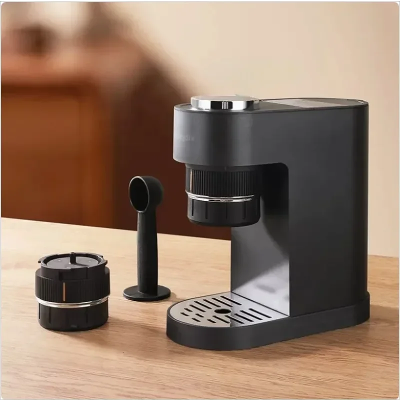 Lovfe 2-in-1 Home & Portable Electric Milk Frother & Semi-Automatic Espresso Machine
