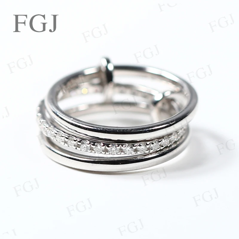 Custom Ring Moissanite Lab Sapphire Columbi Ruby Ring Round S925/10K/14K/18K VVS for Engagement Wedding Sparkling Jewelry Gifts