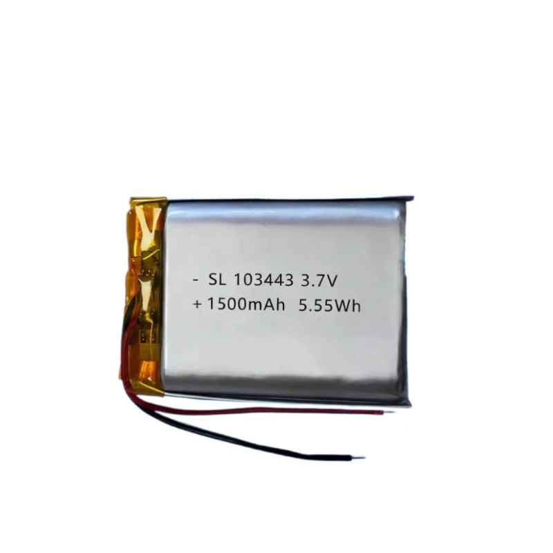 Haute qualité nouvelle 3.7 V 1500 mAh 103443 remplacement Li Lipo batterie Rechargeable pour caméra GPS LED MP3 MP4