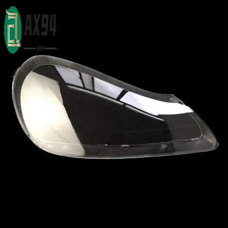 

AX94-Front Head Light Lamp Shell Cover Transparent Lampshades For Porsche Cayenne 2007-2010 Head Light Lamp Lampshade