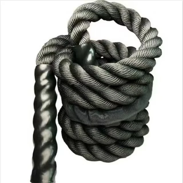 Custom Length 50mm Nylon Gym  Rope For Outdoor Workout Training Equipment With Emergency Sports Bag