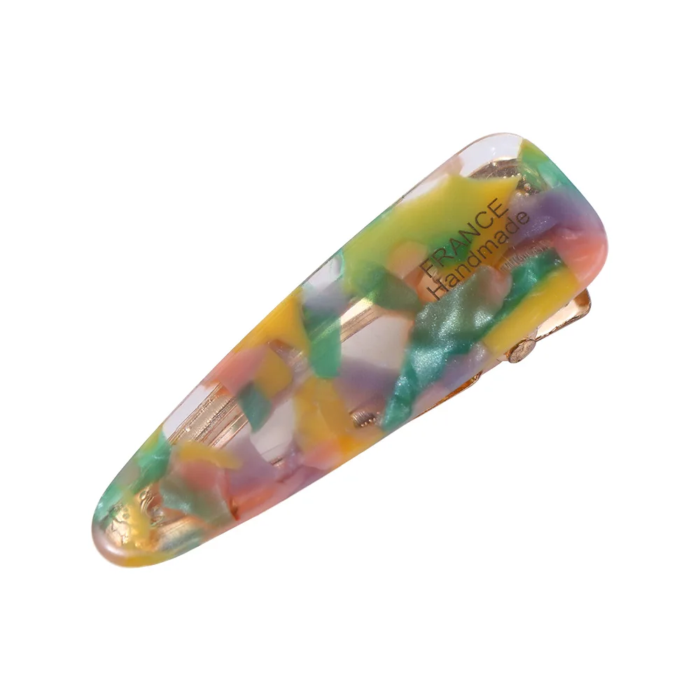 

Элегантные головные уборы для девочек, ацетатные корейские заколки для волос, зажимы в виде утконоса, женские заколки, заколки для волос BB