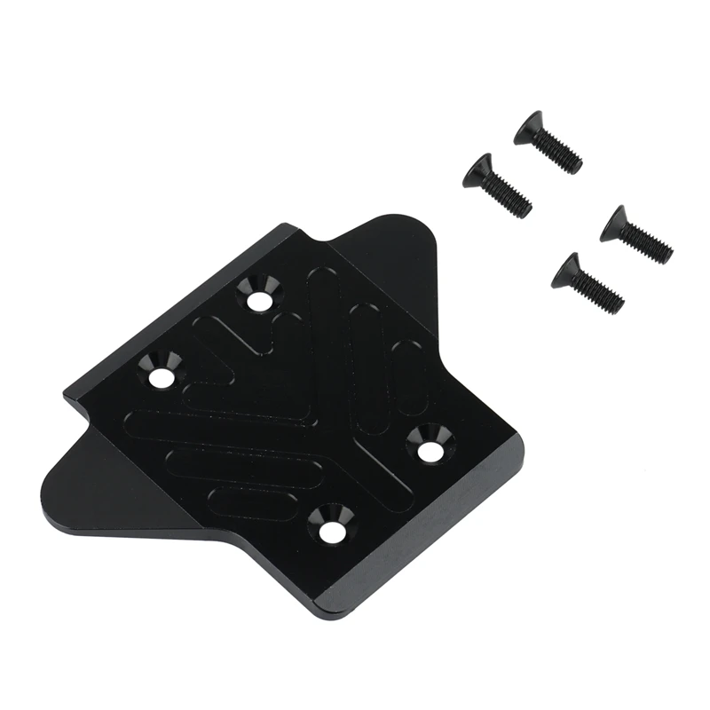 Placa inferior trasera de Metal, cubierta protectora, placa de deslizamiento para Arrma Kraton 6S 1/8 RC, piezas de mejora de coche