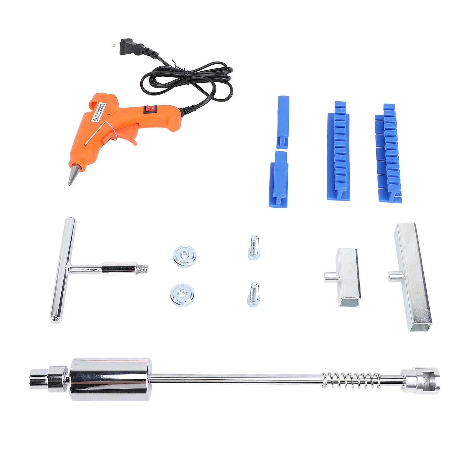 

Paintless Auto Body Dent Repair Kit with Glue Machine - Dent Puller for Car, Motorcycle, Refrigerator Dent Fixing