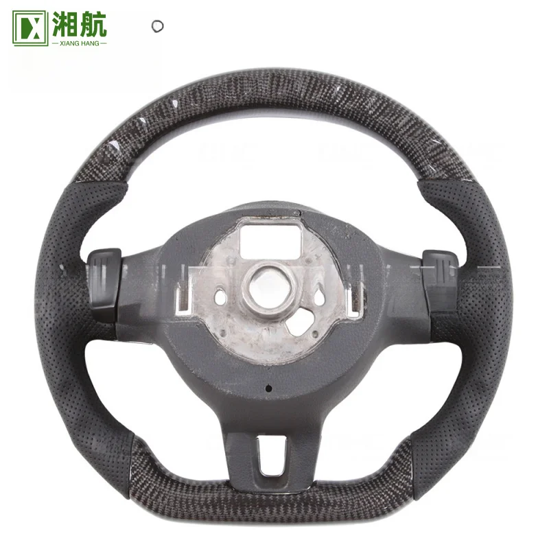 

Suitable for Volkswagen MK6 GTI 6th Generation Modified Carbon Fiber Steering Wheel LED Steering Wheel Assembly with Paddle Shif
