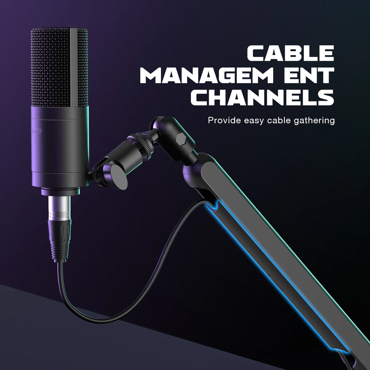 FIFINE BM88 Arm Mic Stand for K688 AM8-BM88