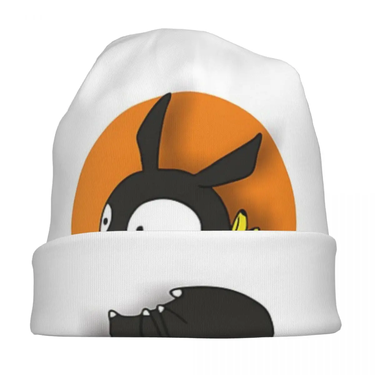 P Chan Ranma قبعة محبوكة دافئة الهيب هوب بونيه قبعة الخريف الشتاء في الهواء الطلق بيني القبعات للرجال النساء الكبار