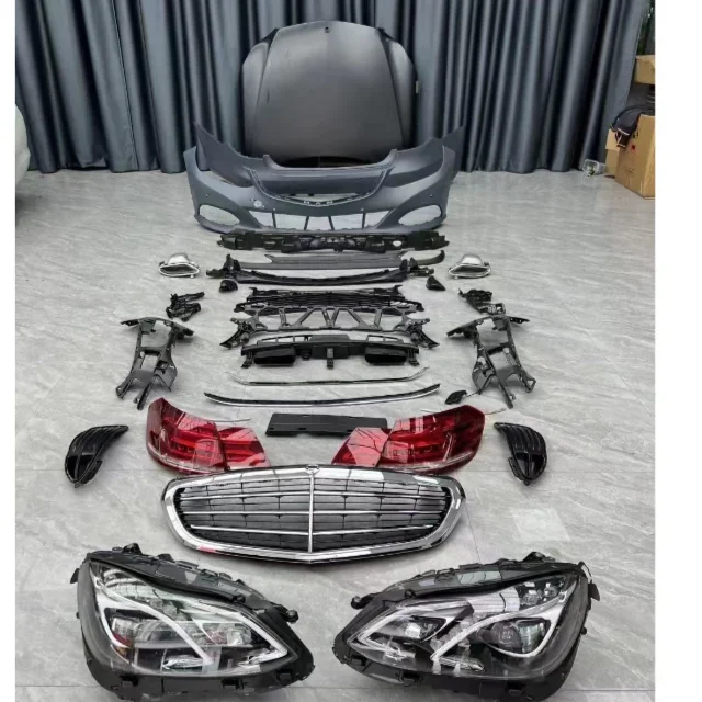 طقم هيكل عالي الجودة لعام 2008 W212 تم ترقيته إلى خارجي عام 2015 #2