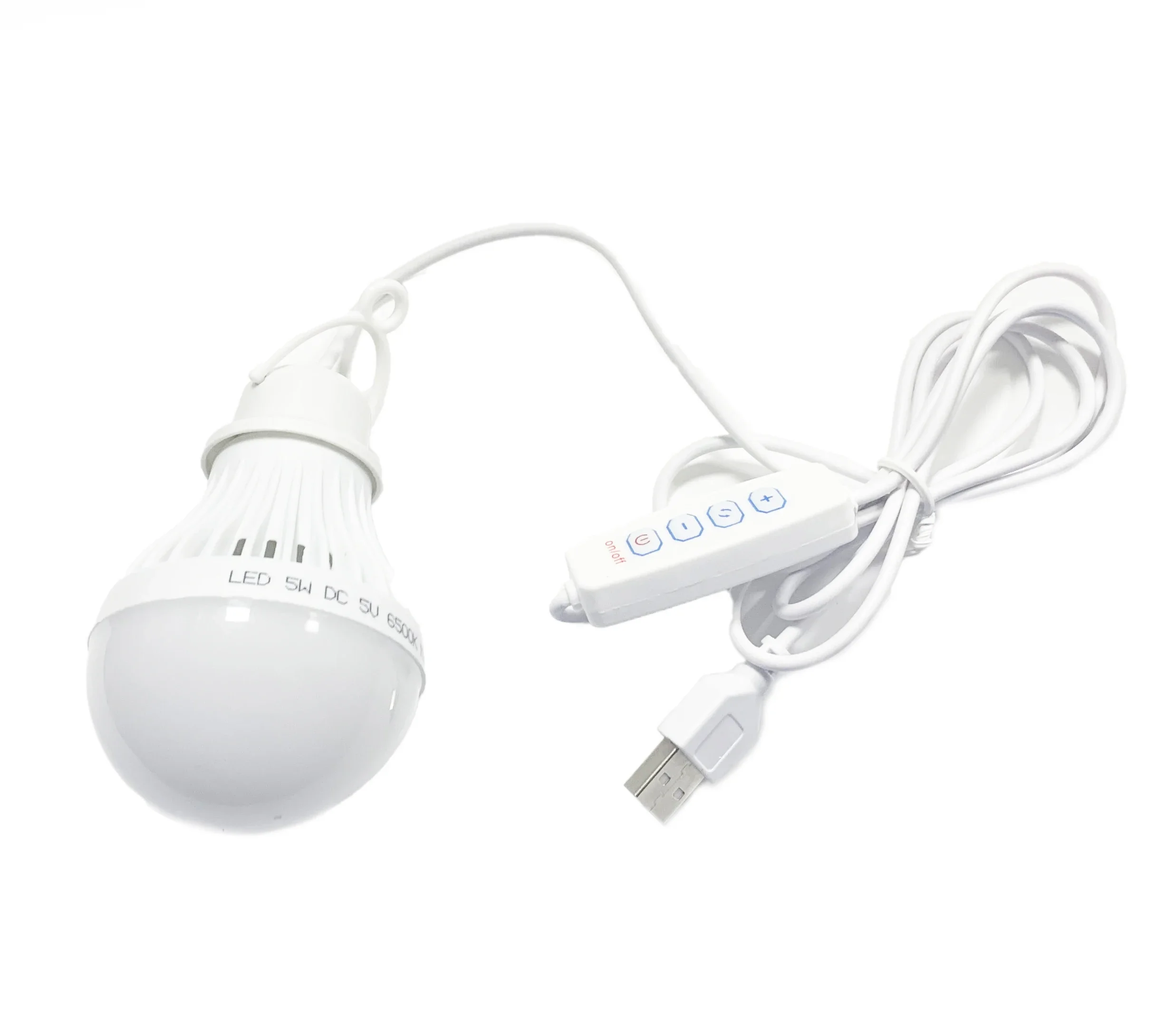 DC5V lampka kempingowa Led 5W żarówka awaryjna Usb 3-kolorowa lampa wisząca namiotowa z możliwością przyciemniania sprzęt zewnętrzny do wędkowania