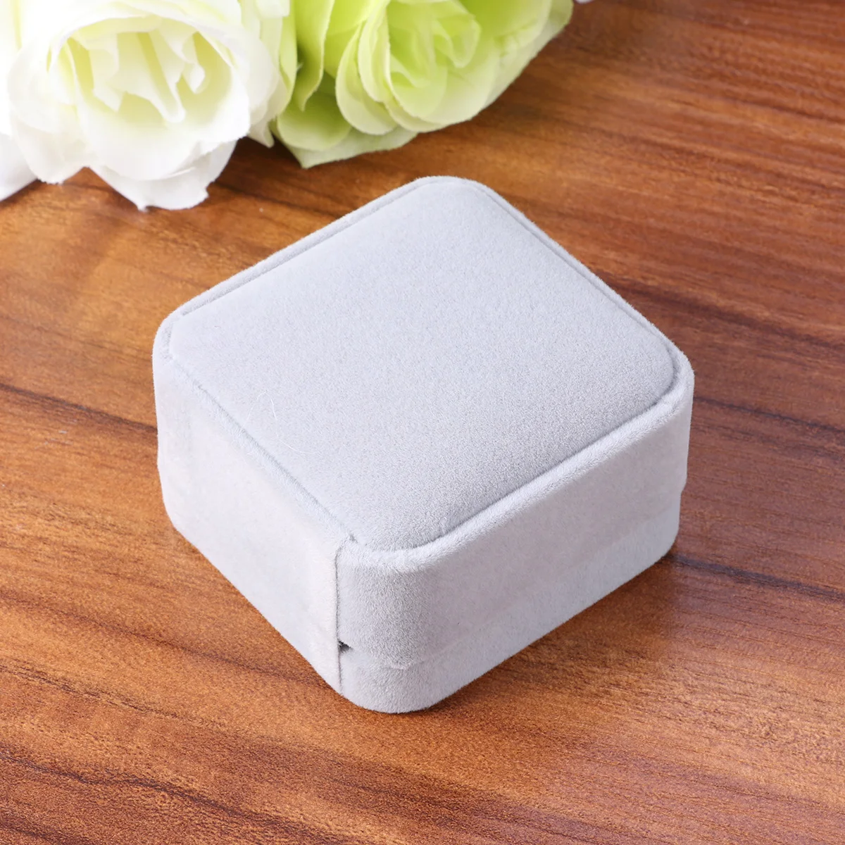 

Necklace Box Grey Jewelry Storage Organizer For Bracelet Watch Earring Pendant Brooch Hair Clip Gift Box Display Case