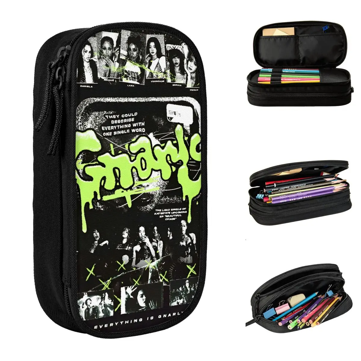 bonito-caso-de-lapis-estilo-coreano-katseye-gnarly-lapis-bolsa-escola-lapis-casos-crianca-ziper-padrao-papelaria-organizador