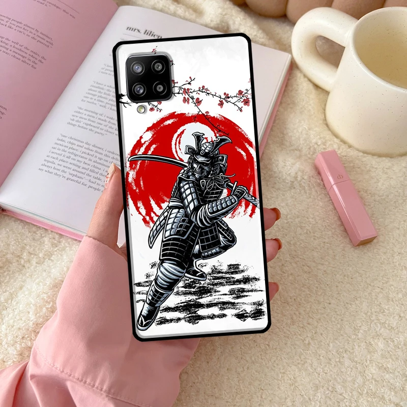 Japanese Samurai Warrior Phone Case For Samsung Galaxy A54 A34 A14 A13 A53 A33 A73 A51 A71 A12 A22 A32 A52 A72 A52S