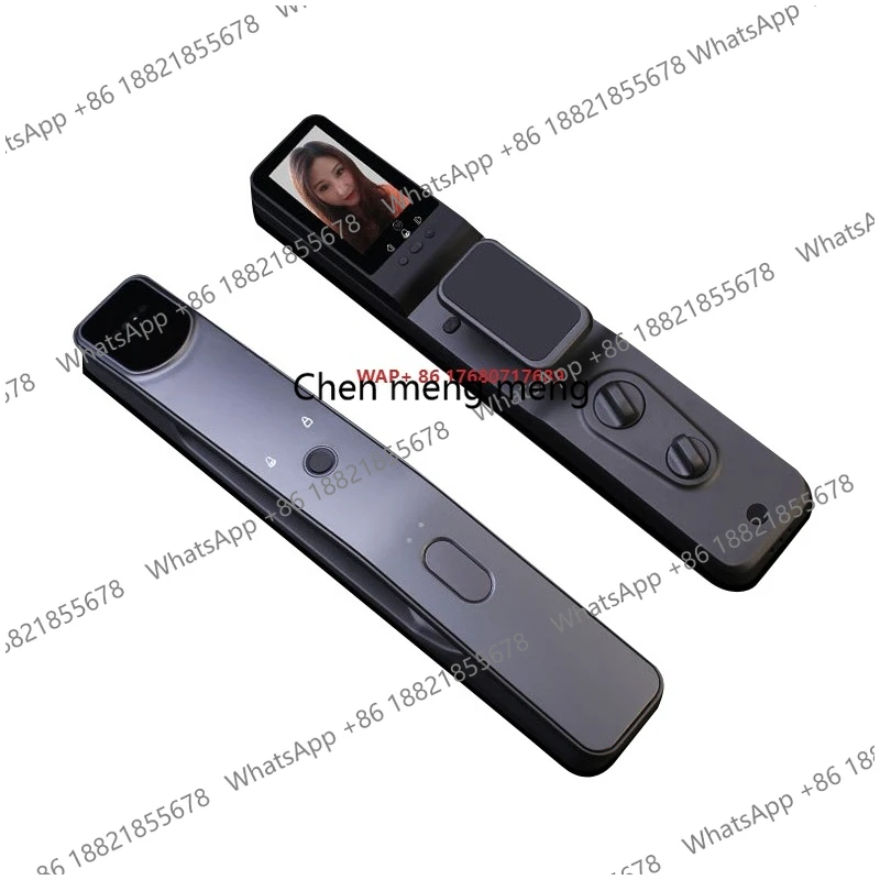 

3D Face Recognition Wifi Fingerprint Lock Full Automatic Visual Smart Password Lock Anti-theft Door Lock