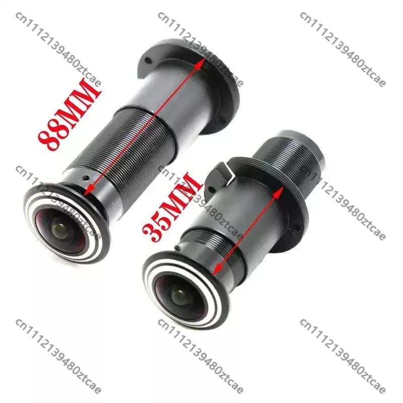 Wide Angle Fisheye Door Peephole Network Camera, SDK Supported Industrial Secondary Development Visual Door Viewer Camera