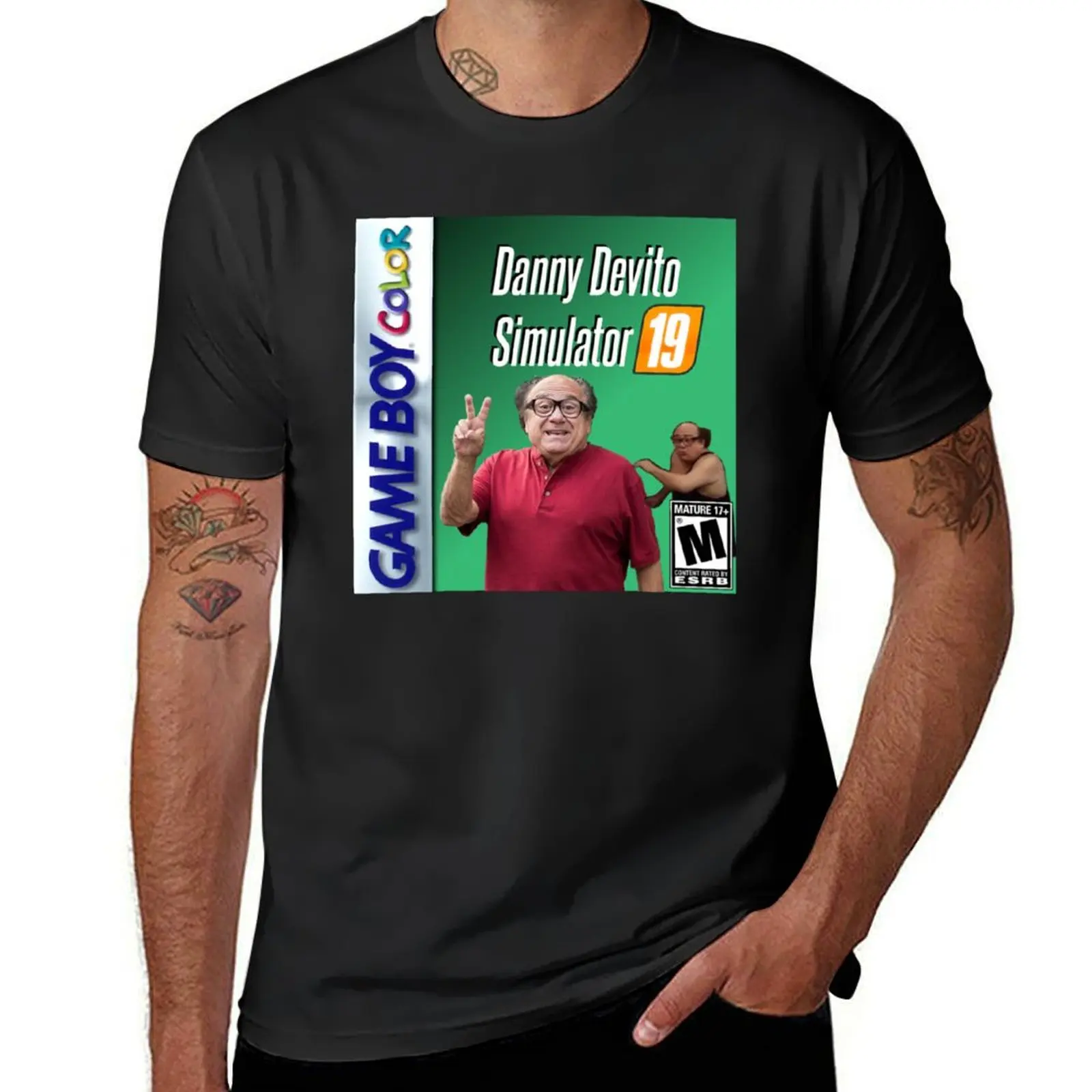 Danny Devito Simulator T-Shirt plus size tops anime summer clothes tshirts for men