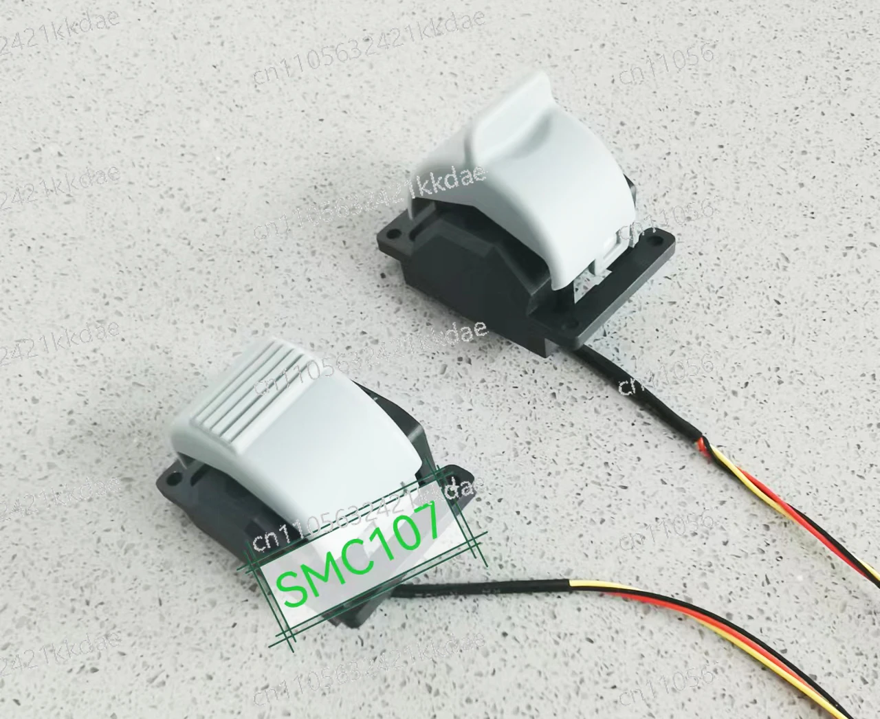 Single Axis Hall Joystick 107 Fingertip Telescopic SMC Handle Panel Work Light