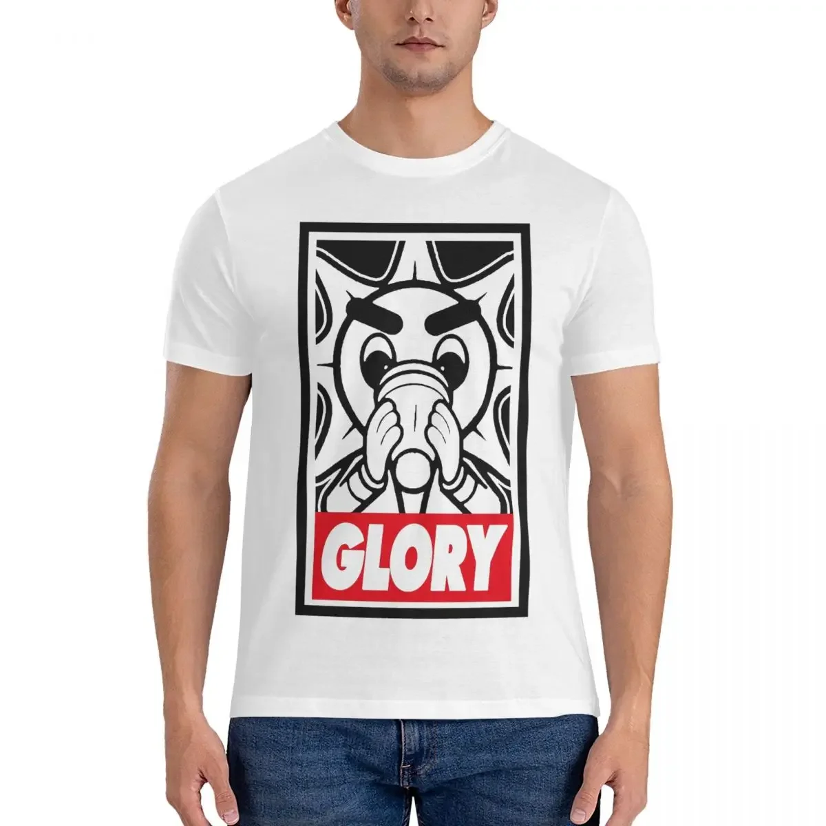 Novelty Glory T-Shirts Men O Neck 100% Cotton T Shirts Chief Keef Short Sleeve Tee Shirt Gift Idea Tops