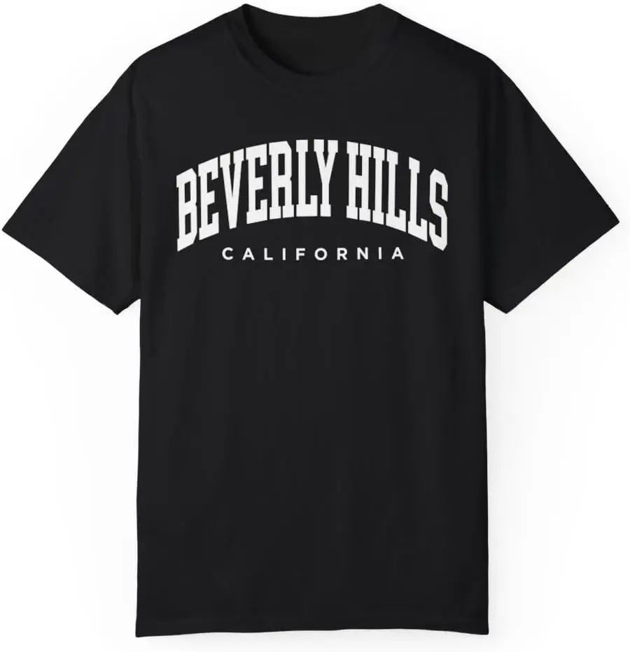 Beverly Hills California Adult Unisex Comfort Colors Short Sleeve T-Shirt