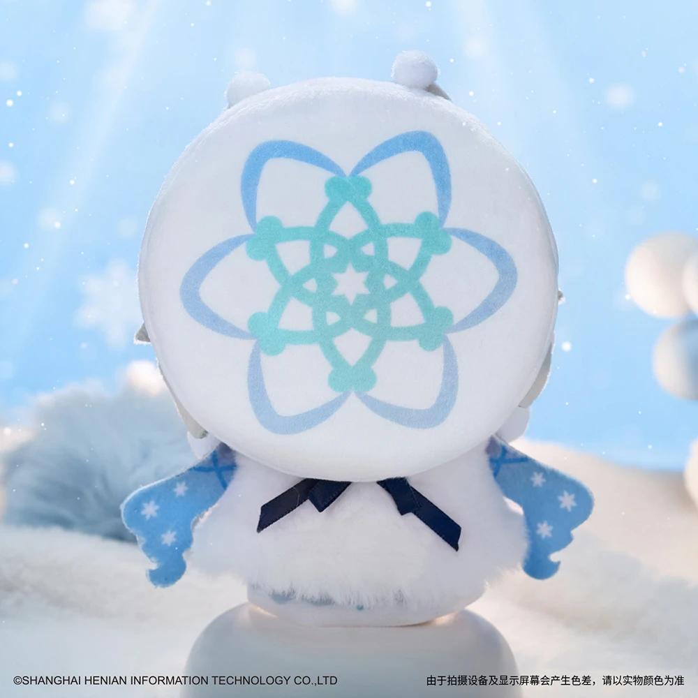 Original Luo Tianyi Q version Plush Doll 12CM Anime Collectible Toys Kawaii Children's Gift Girlish Heart Home Decoration Doll