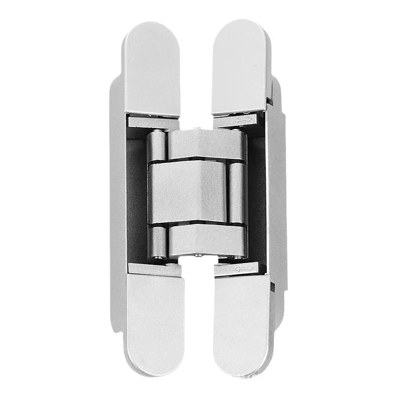 Heavy Duty 3D Adjustable Invisible Hinge - 180kg Load Bearing for Hidden/Secret Doors