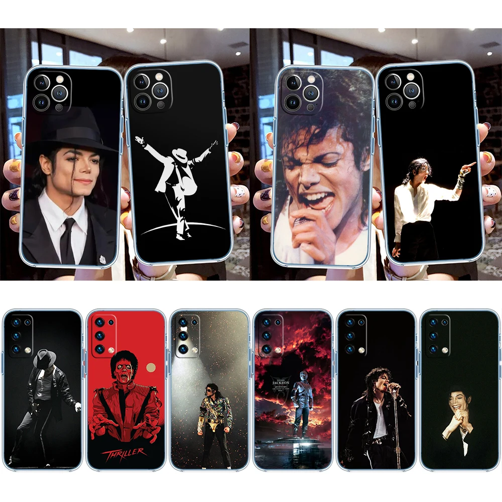 Funda Transparente BH33 M-Michaels J-Jacksons para Motorola Moto G7 G8 G9 G84 G85 G73 G24 G15 Z2 Play Power Plus