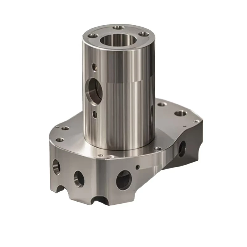 

Stainless steel custom CNC machined high-precision porous integrated mechanical components