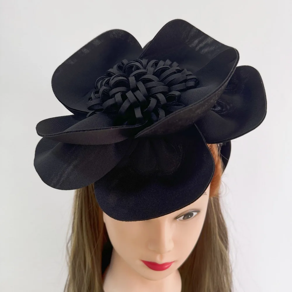 

Элегантные цветочные повязки на голову 8,7 дюйма с кисточками и цветочным узором, обручи для волос, женские головные уборы