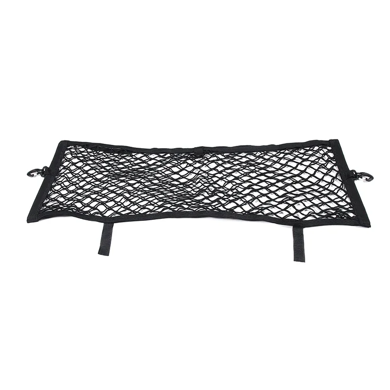 Per Jaguar F-TYPE 2013-2022 Auto Storage Organizer Maglia Net Bag Holder Tasca Tronco Organizer Stivaggio Riordino 90*30 cm