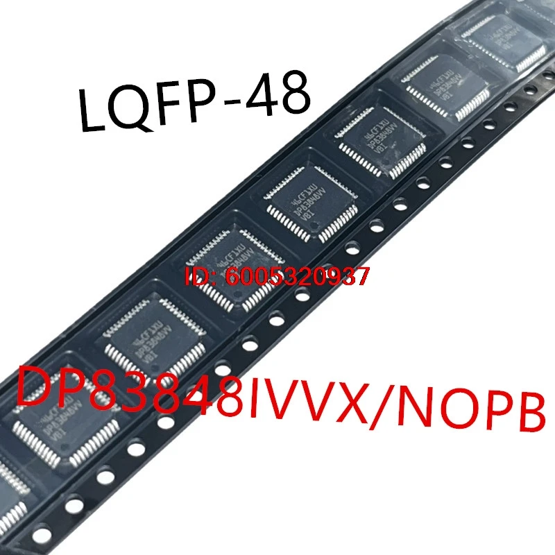 10piece  DP83848CVVX/NOPB  DP83848VV 、DP83848IVVX 、DP83848NRTAR  83848N  New Ethernet PHY transceiver chip  DP83848