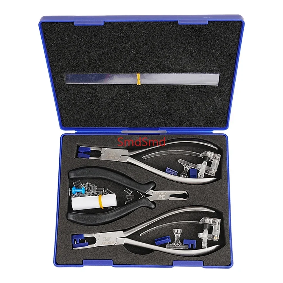 Optical Tools Rimless Disassembly Eyeglasses Repair Maintenance Pliers Set Silhouette Plier Tool Kit Shop Stainless Steel Frames