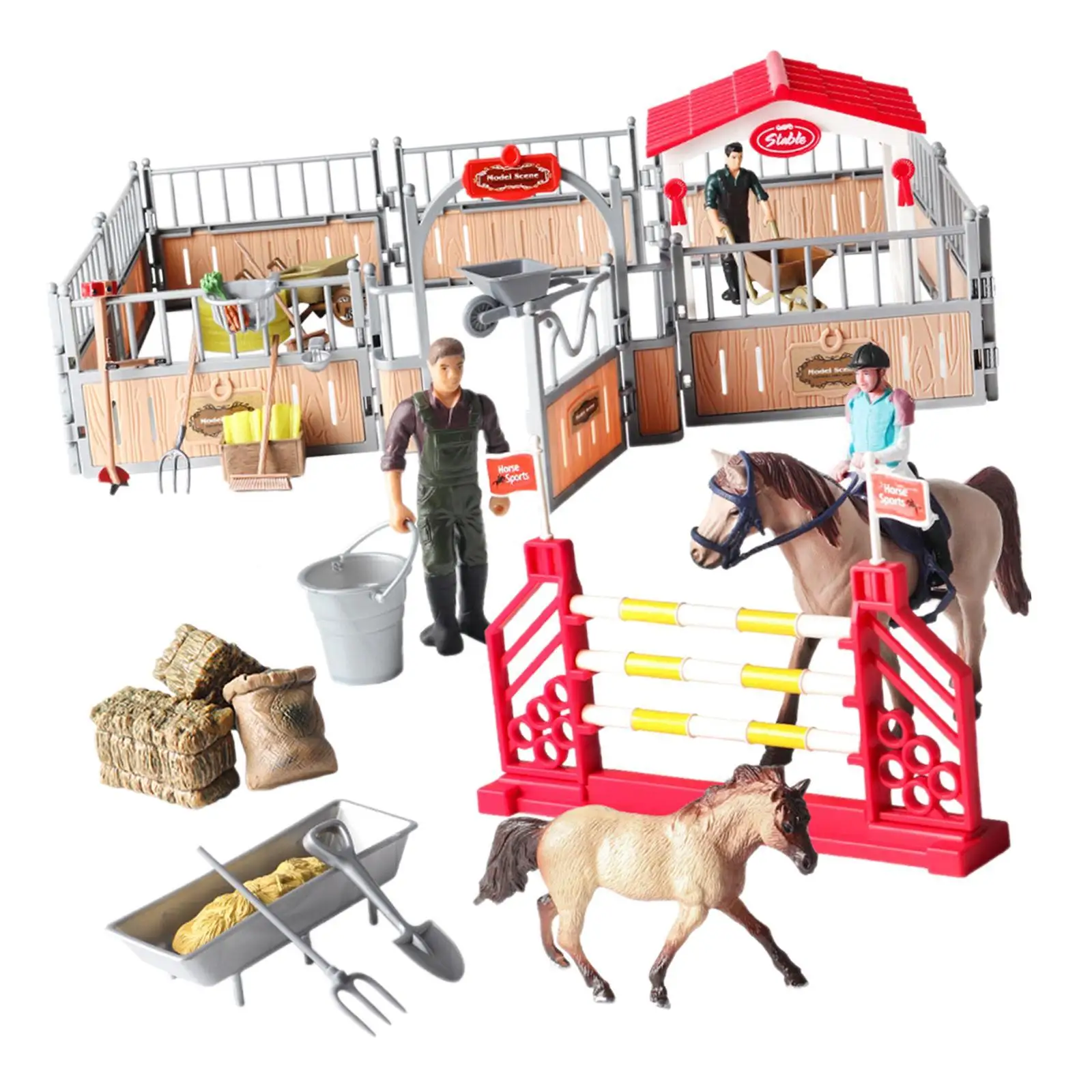 

Horse Playset Toy Barn Toy for Ages 3 4 5 6 7 8 Years Old Kids Baby