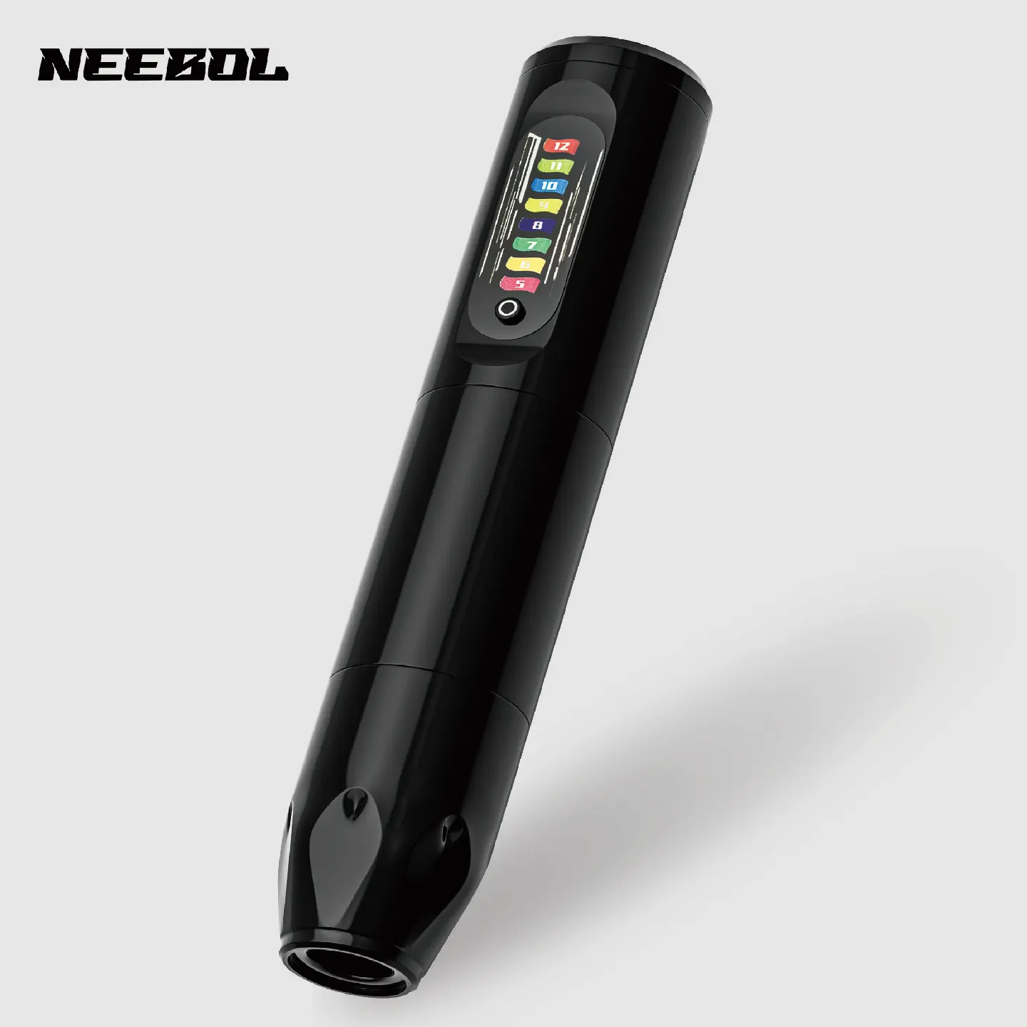 

Neebol Unibody Tattoo Pen Wireless Tattoo Machine Rainbow Button Tattoo Supply for Tattoo Beginners