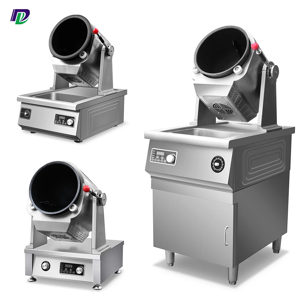 

XMSJ Professional Intelligent Table Auto Fried Rice Cooking Robot Wok Restaurant Non Stick Automatic Cooking Pot Stir Frying