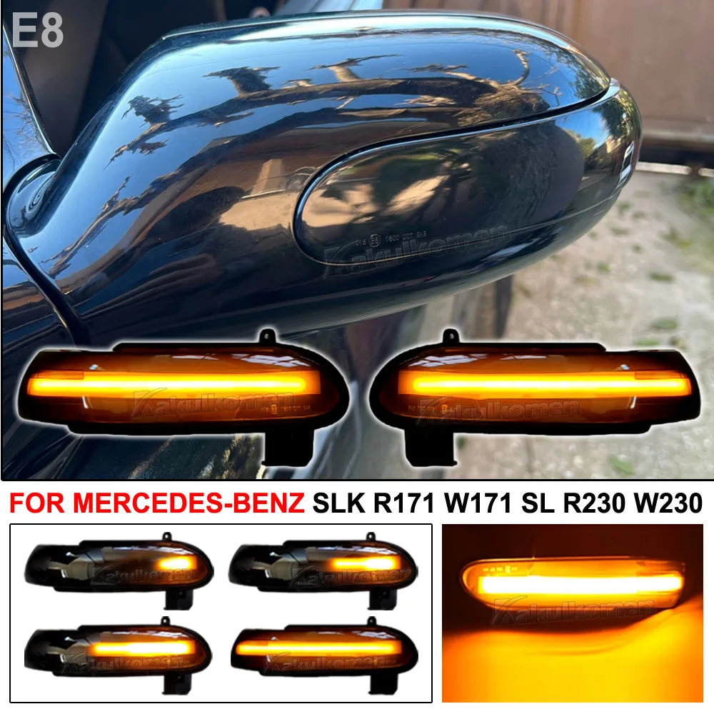 การรีวิวและแนะนำสัญญาณไฟเลี้ยวแบบซีควันซ์สำหรับ Mercedes Benz SLK SL Class R171 W171 R230 W230