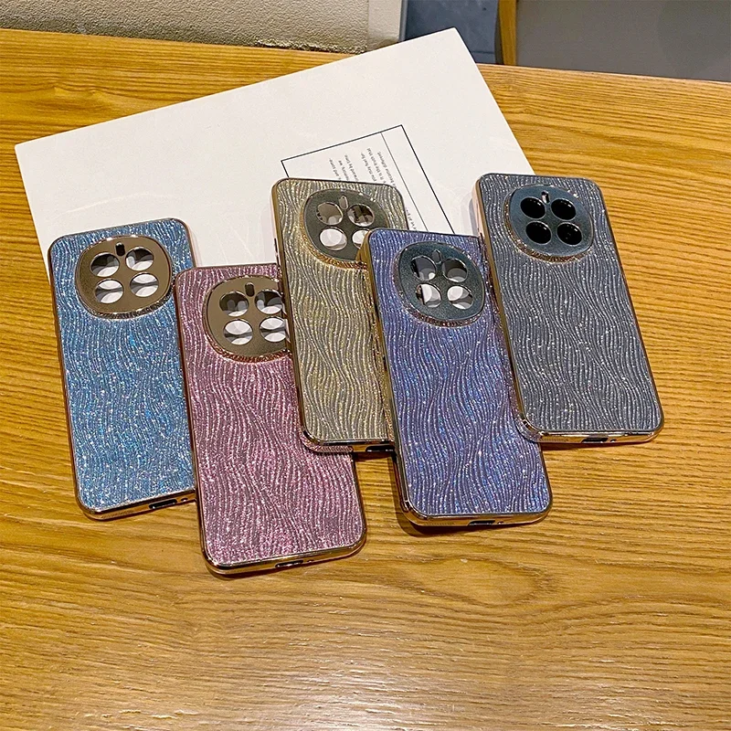 For Honor X60 Pro 高級ダイヤモンドフォンカバー、Honor X50 GT X50 Pro X60I X60用、ファッショナブルな女の子向けキラキラ輝く耐衝撃ケース