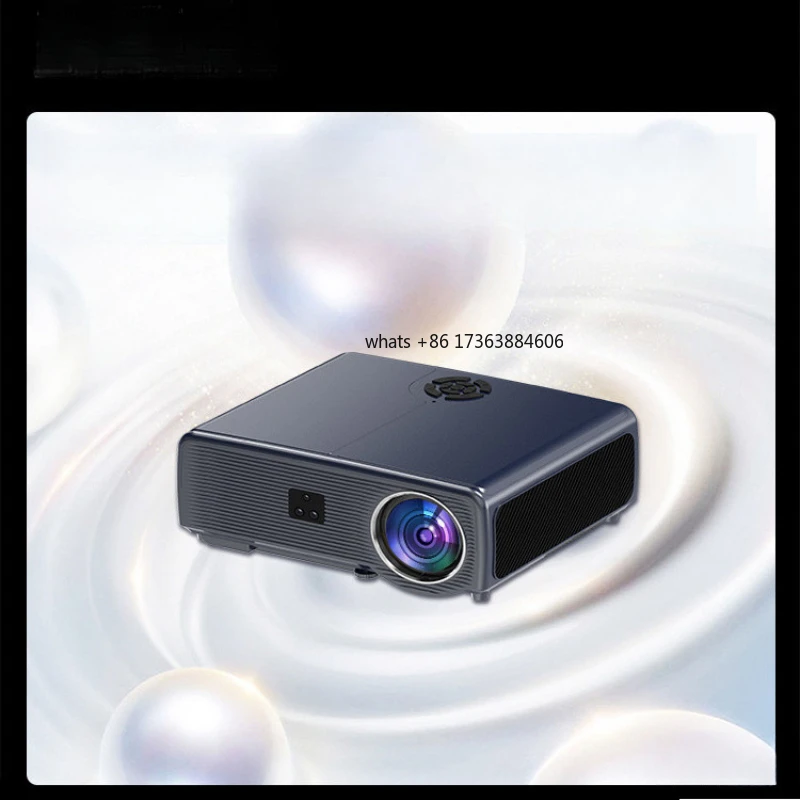 Автоматический проектор 4K Ultra HD для дневной проекции при ярком свете, для спальни, гостиной, домашнего кинотеатра с большим экраном