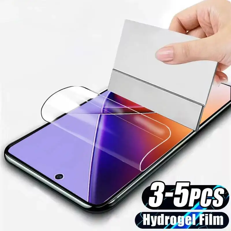 

3-5Pcs Clear Hydrogel Film Note 40X 40 30 VIP Screen Protectors For Infinix Smart 8 Pro 7 6 HD Zero 20 Not Glass