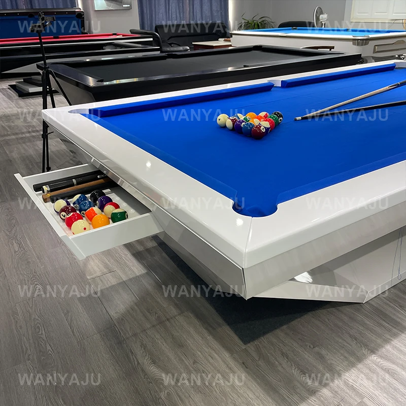 

Modern Pool Table Luxury Villa Use Multi-Game Pool Table 7ft 8ft Sold Family Dining Table 9ft