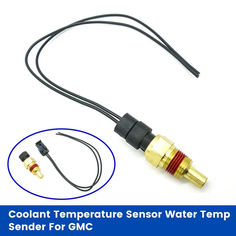 Sensor de temperatura del refrigerante del coche, emisor de temperatura del agua para GMC, Chevrolet, Pontiac, Cadillac 12146312, 15326386, 25036979