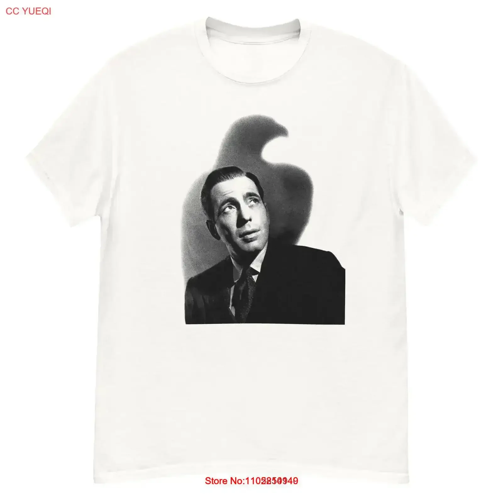 The Maltese Falcon 1941 Humphrey Bogart t shirt vintage Washed Slightly Top For Everyday Wear Stylish streetwear Comfortable